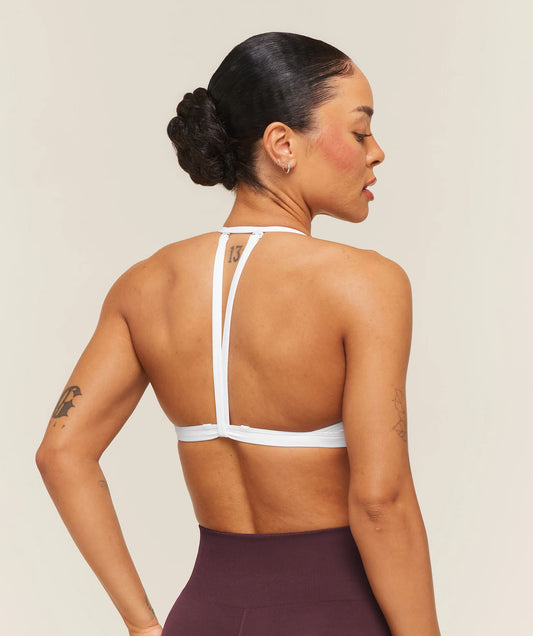 GYMSHARK Minimal Sports Bra 2.0 White
