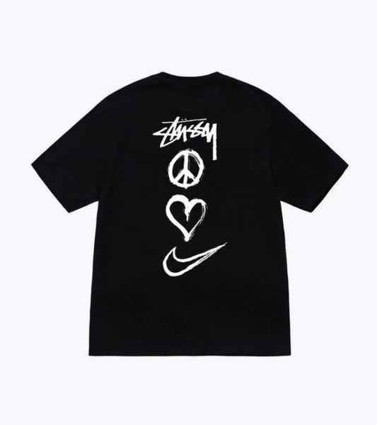 NIKE Men X Stussy T-Shirt Black