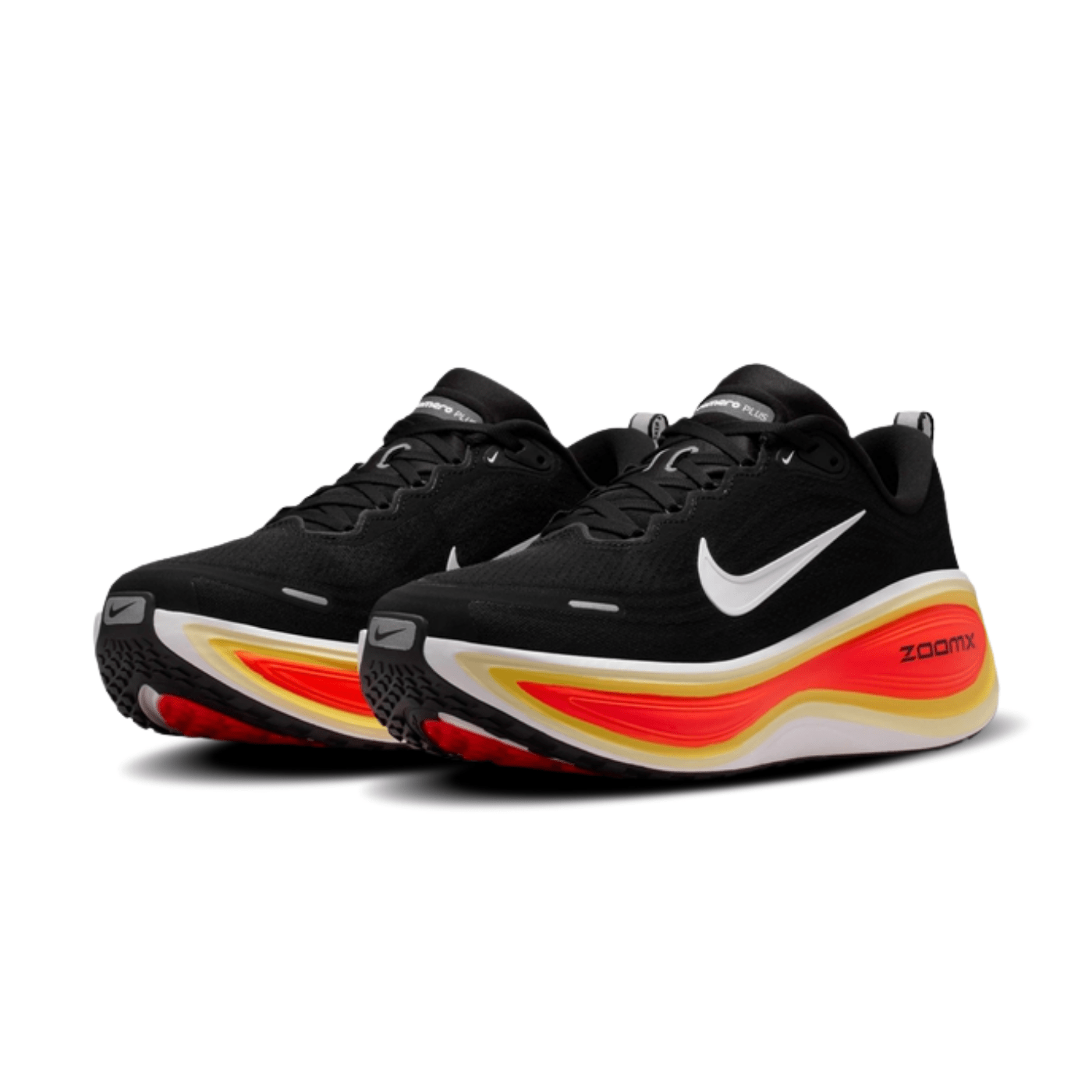 Nike Vomero Plus Black Bright Crimson White — NIKE | Authentic India
