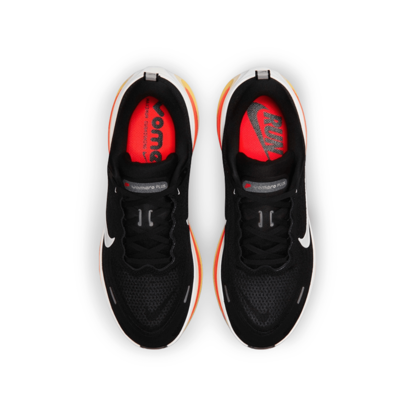 Nike Vomero Plus Black Bright Crimson White — NIKE | Authentic India