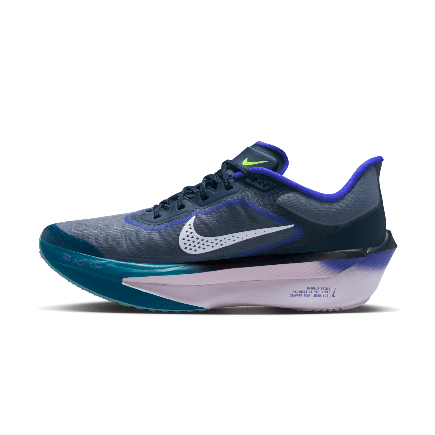 Nike Zoom Fly 6 Obsidian Persian Violet Volt — NIKE | Authentic India