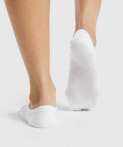 Women's Gymshark No Show Socks 3Pk White — Gymshark | Authentic India