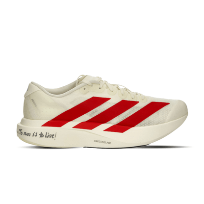 Adidas Adizero EVO SL Off White Better Scarlet — ADIDAS | Authentic India