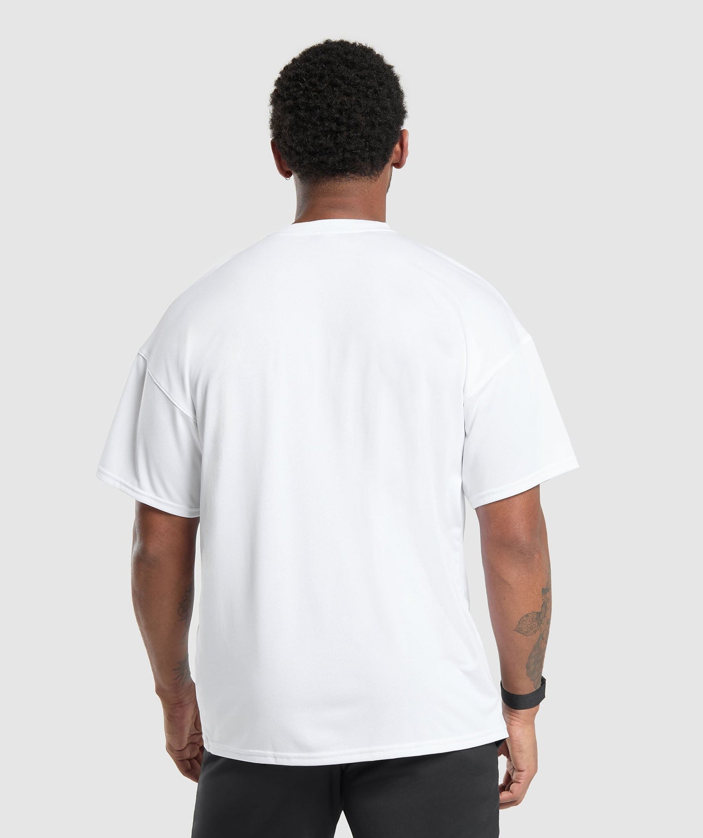 Gymshark Oversized Performance T-Shirt White — Gymshark | Authentic India