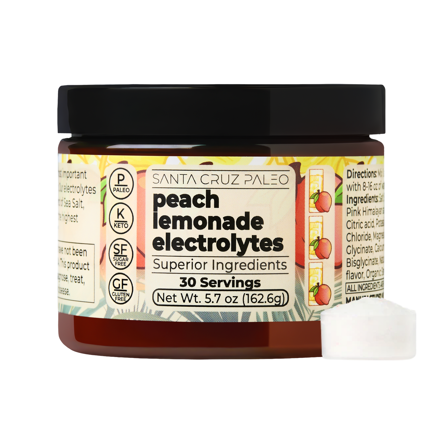 Peach Lemonade Electrolyte Tub