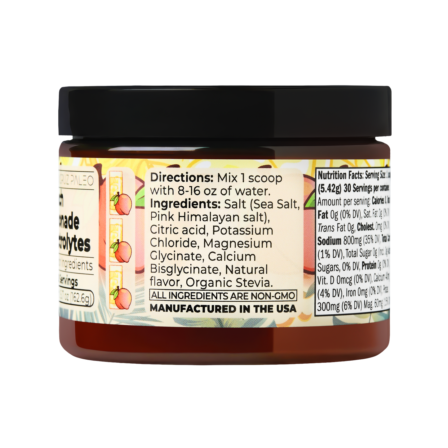 Peach Lemonade Electrolyte Tub