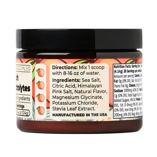 Peach Electrolyte Tub