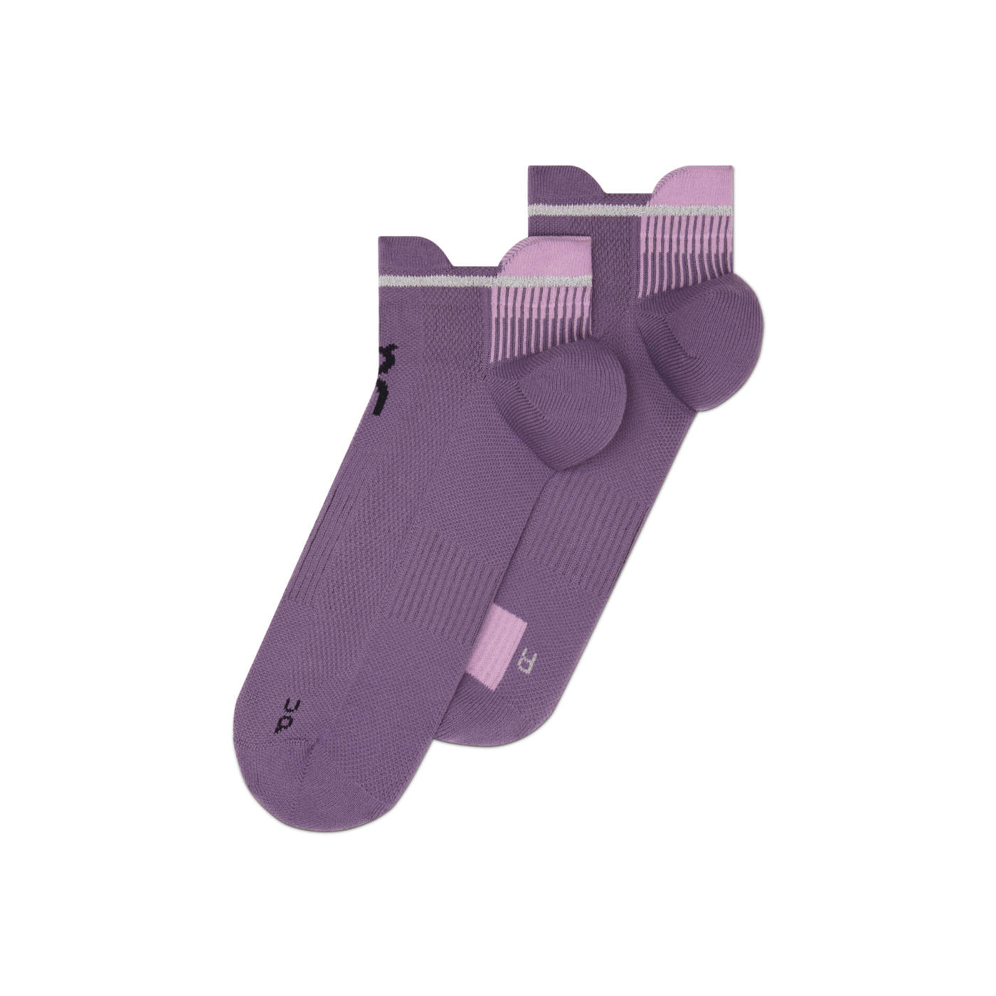 On Running Performance Run Sock Low Dewberry Sakura — ON CLOUD | Authentic India