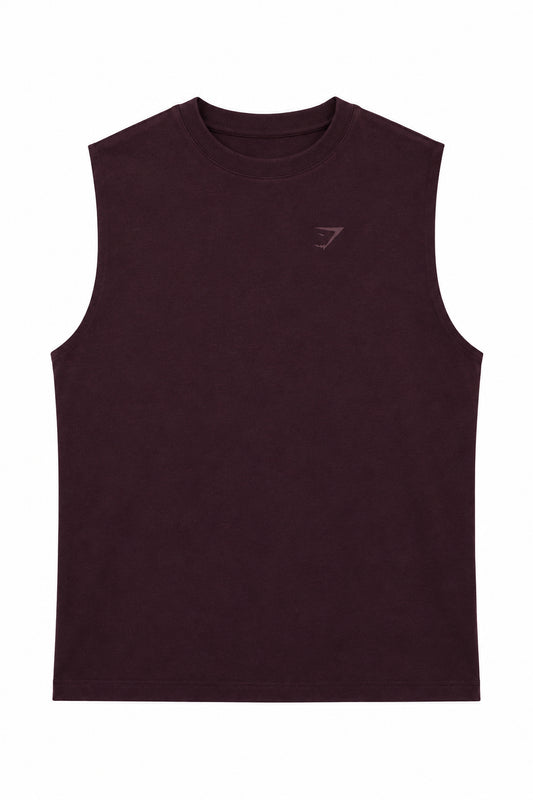 Power Cut Off Tank - Cherry Purple