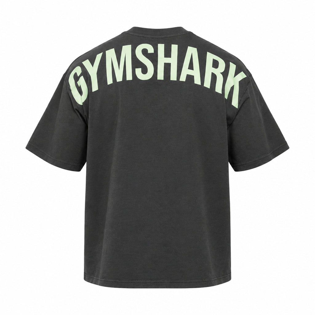 Power T-Shirt - Onyx Grey/Sprint Green