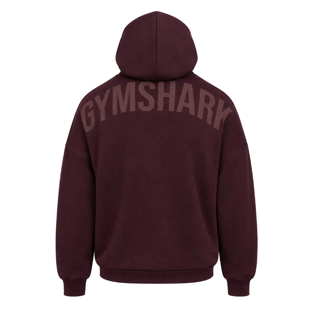 Power Zip Up Hoodie - Cherry Purple