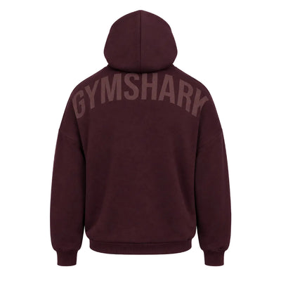 Power Zip Up Hoodie - Cherry Purple