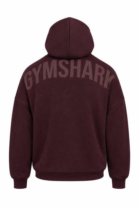 Power Zip Up Hoodie - Cherry Purple