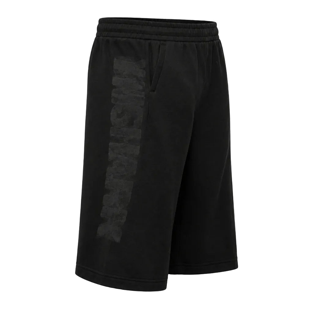 Power Washed Longline Shorts - Black/Wash