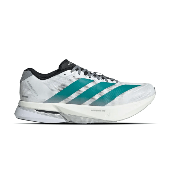 Adidas Adizero Boston 13 Cloud White Pure Teal — ADIDAS | Authentic India