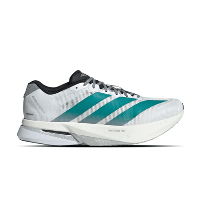 Adidas Adizero Boston 13 Cloud White Pure Teal — ADIDAS | Authentic India