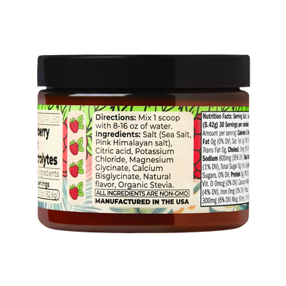Raspberry Mint Electrolyte Tub