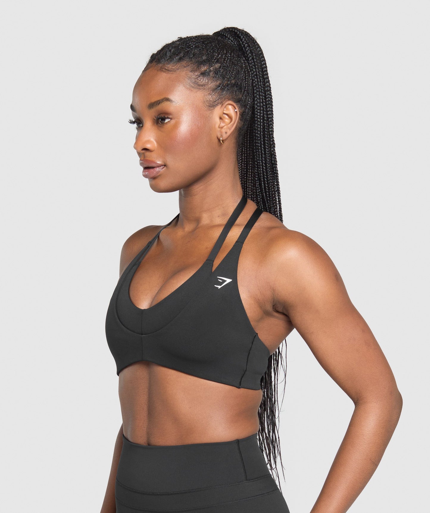 Women's Gymshark Reps T Back Sports Bra Black — Gymshark | Authentic India