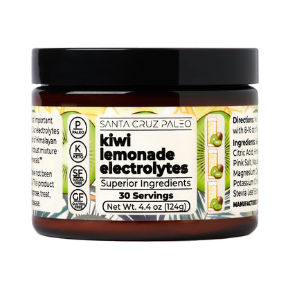 Santa Cruz Paleo Electrolyte Tub | All-Natural | Sodium Potassium Magnesium | Flavors | Hydration