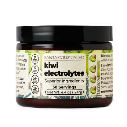 Santa Cruz Paleo Electrolyte Tub | All-Natural | Sodium Potassium Magnesium | Flavors | Hydration