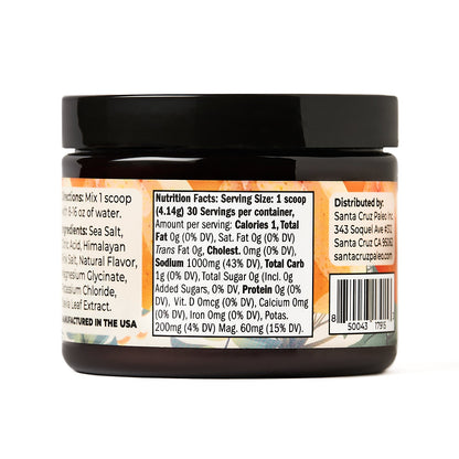Santa Cruz Paleo Electrolyte Tub | All-Natural | Sodium Potassium Magnesium | Flavors | Hydration