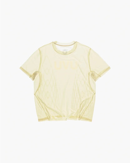 UVU S/S Running Top - Light Yellow