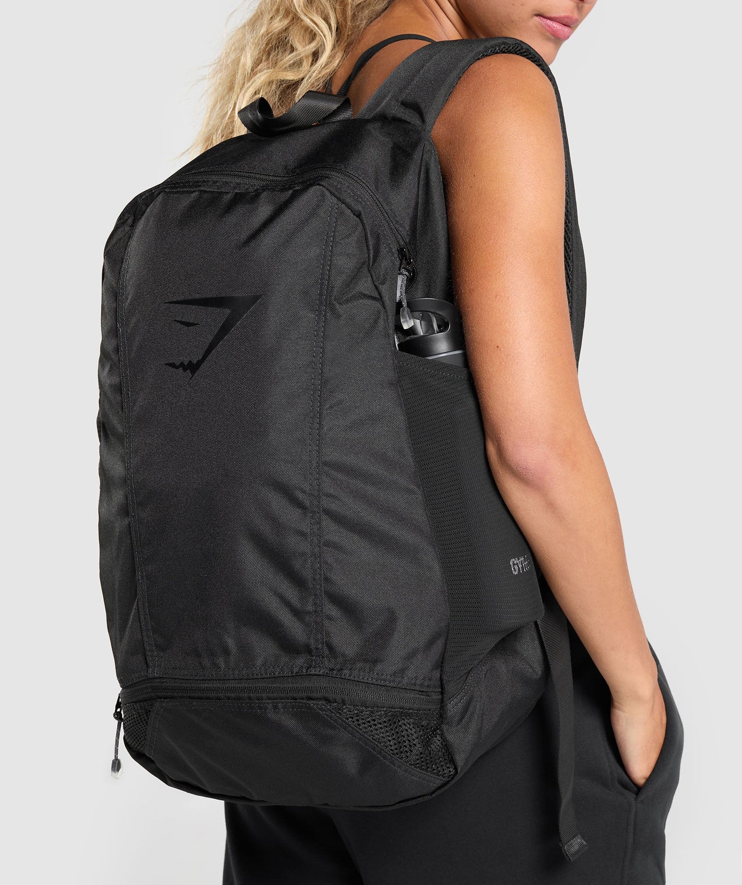 Women's Gymshark Sharkhead Backpack V2 Black — Gymshark | Authentic India