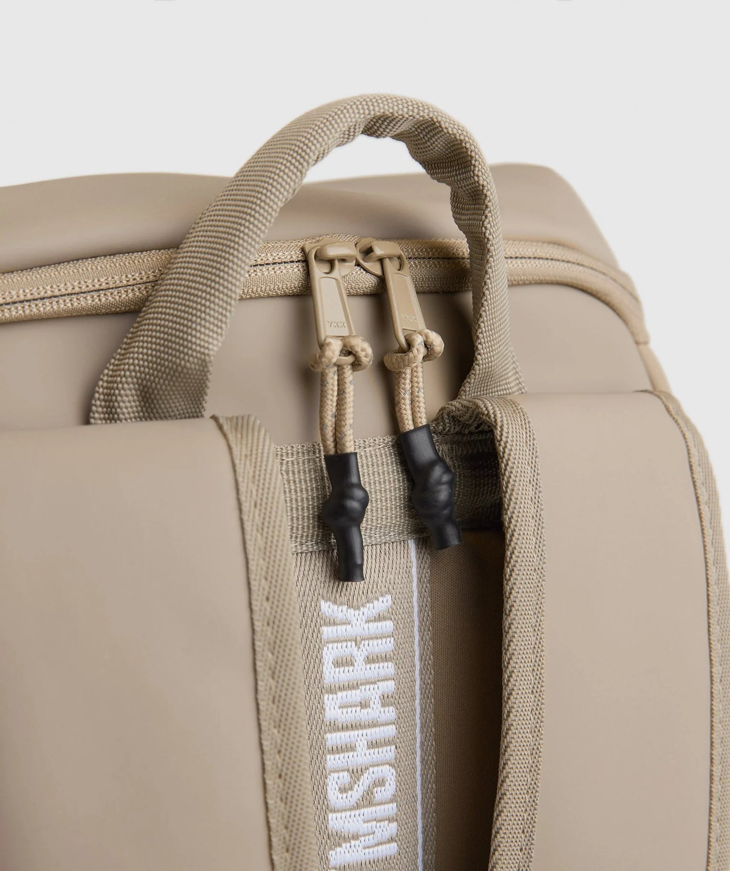 GYMSHARK Sleek Backpack Cement Brown — Gymshark | Authentic India