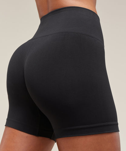 Women's Gymshark Soft Sculpt Shorts Black — Gymshark | Authentic India