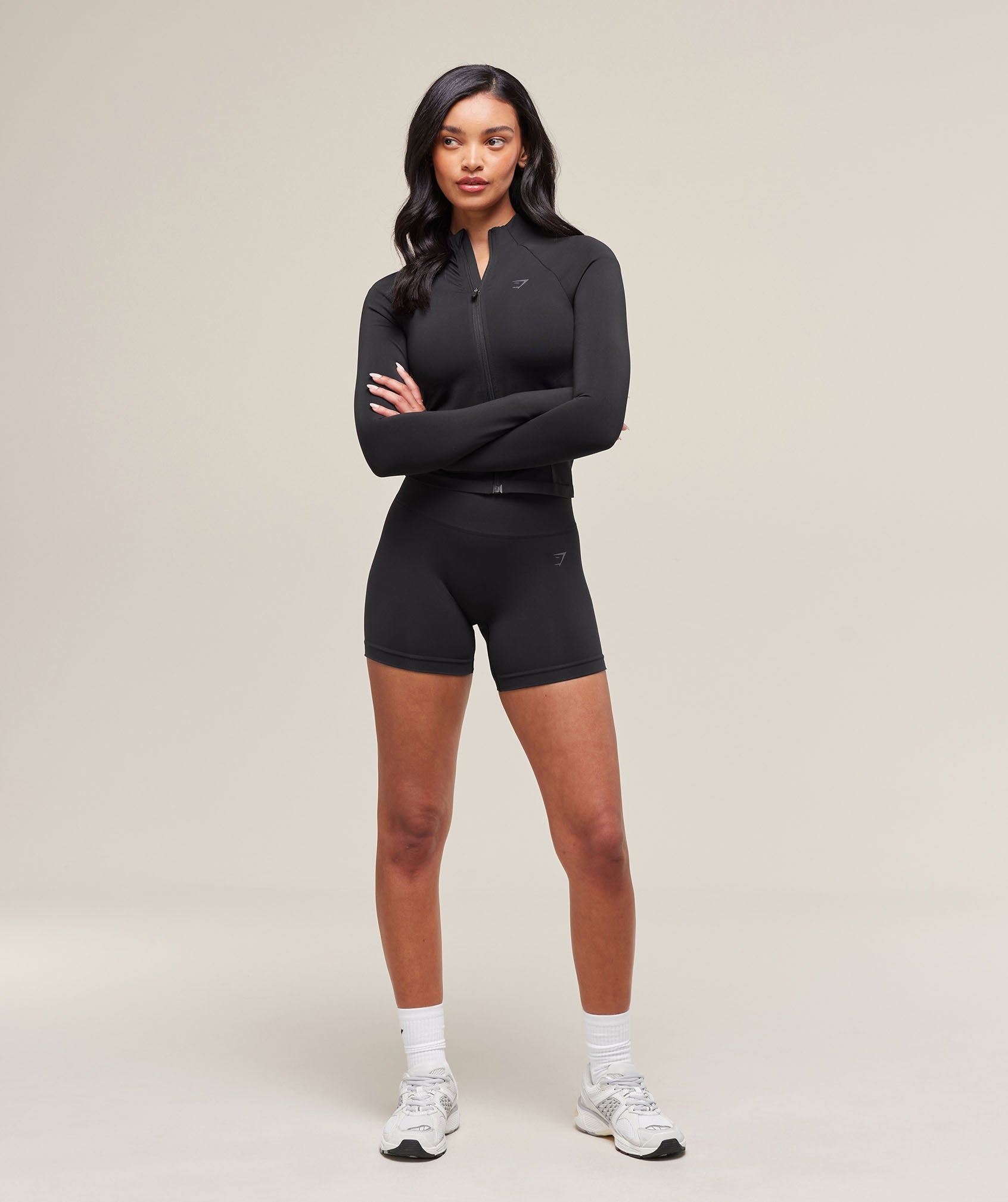 Women's Gymshark Soft Sculpt Shorts Black — Gymshark | Authentic India