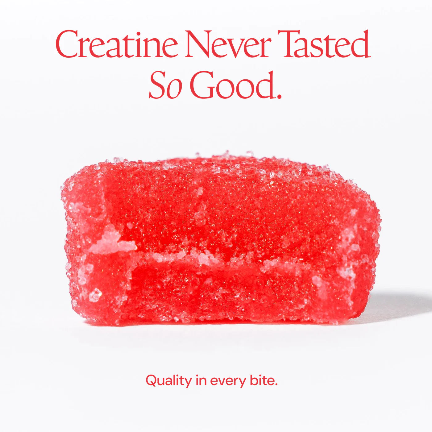 CREATE Creatine Monohydrate Gummies 'Sour Cherry'