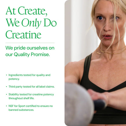 CREATE Creatine Monohydrate Gummies 'Sour Green Apple'