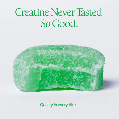 CREATE Creatine Monohydrate Gummies 'Sour Green Apple'