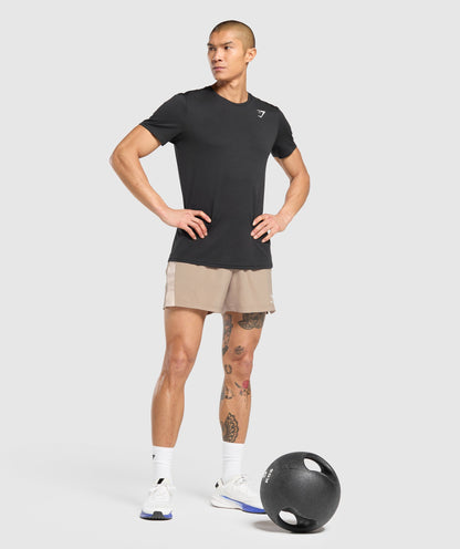 Gymshark Sport 5" Shorts Cement Brown — Gymshark | Authentic India