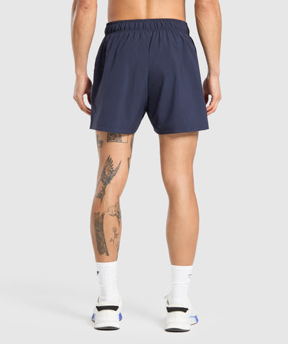 Gymshark Sport 5" Shorts Heavy Blue — Gymshark | Authentic India