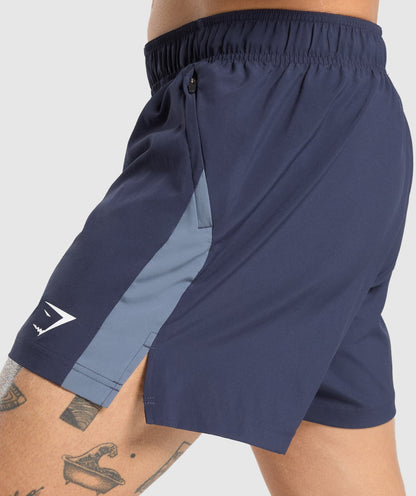Gymshark Sport 5" Shorts Heavy Blue — Gymshark | Authentic India