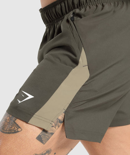 Gymshark Sport 5" Shorts Strength Green — Gymshark | Authentic India