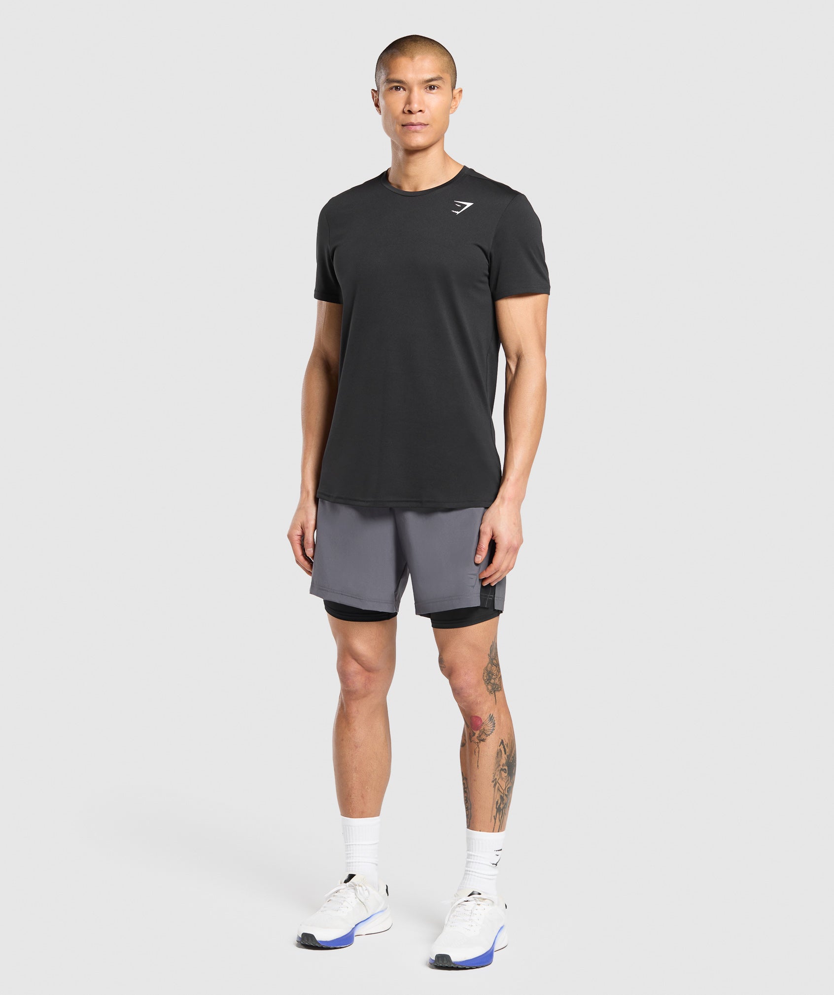 Gymshark Sport 7" 2 In 1 Shorts Dark Grey — Gymshark | Authentic India