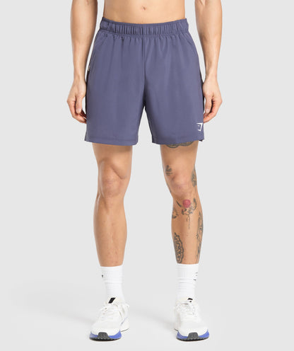 Gymshark Sport  7" Shorts Weighted Purple — Gymshark | Authentic India