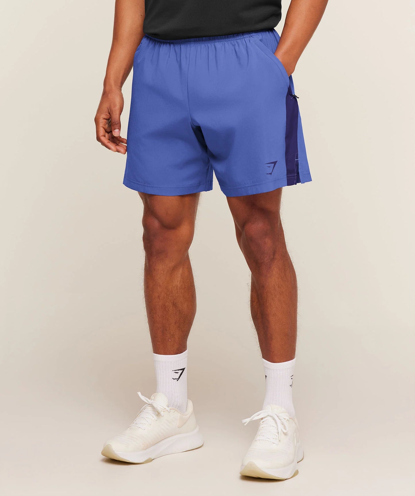 GYMSHARK Sport 7" Shorts Force Blue/Indigo Purple
