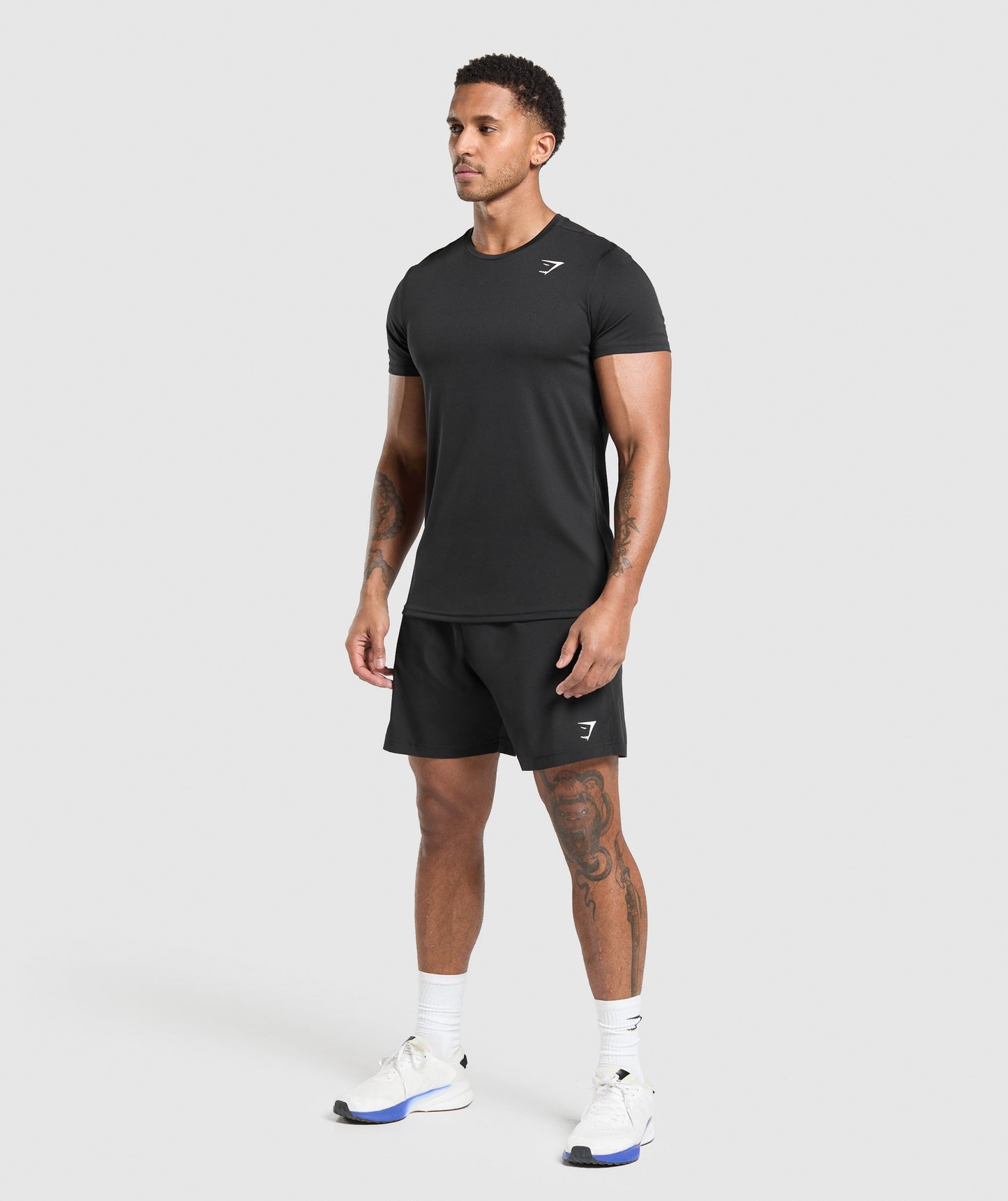 Gymshark Sport Panel 7" Shorts Black — Gymshark | Authentic India