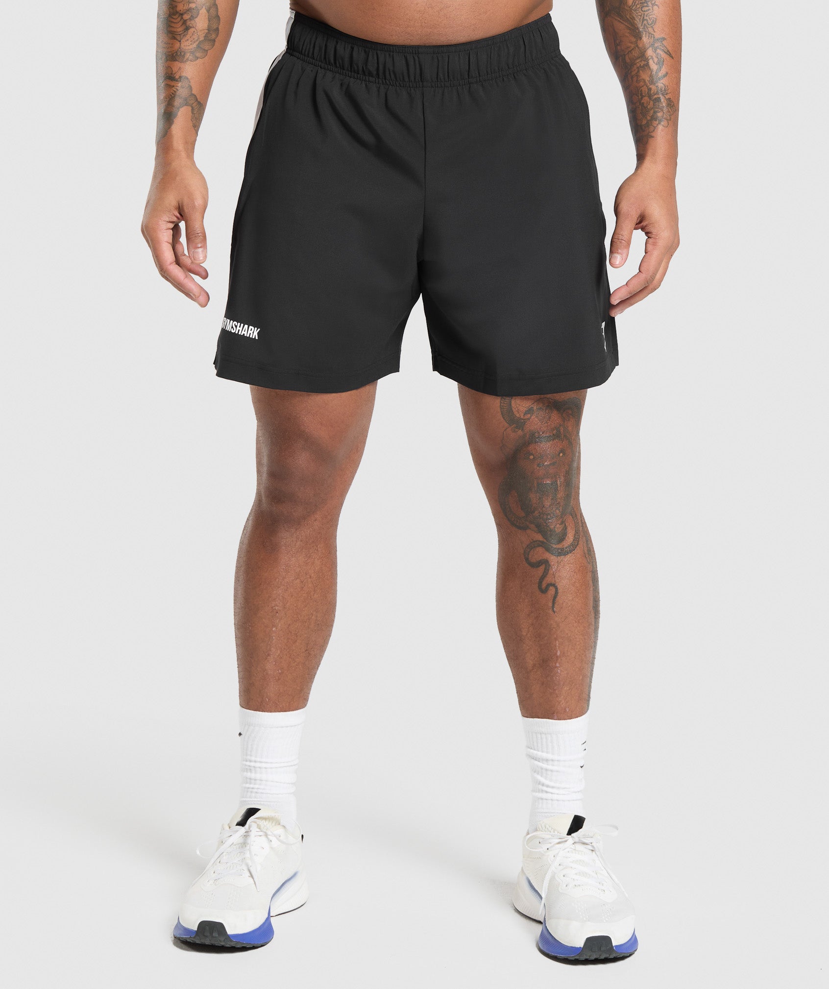 Gymshark Sport Panel 7" Shorts Black — Gymshark | Authentic India