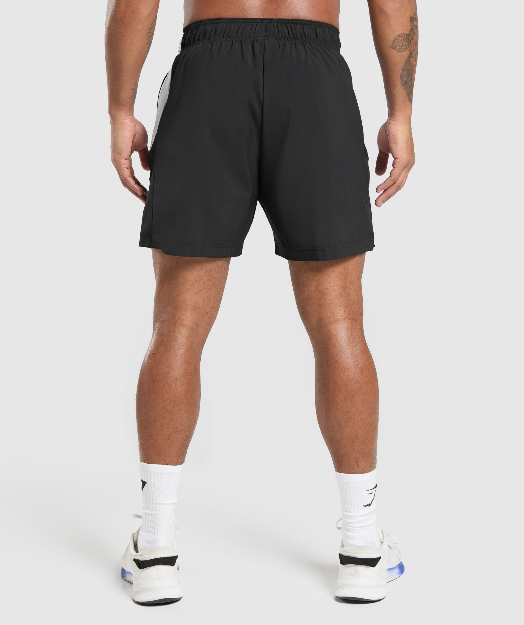 Gymshark Sport Panel 7" Shorts Black — Gymshark | Authentic India