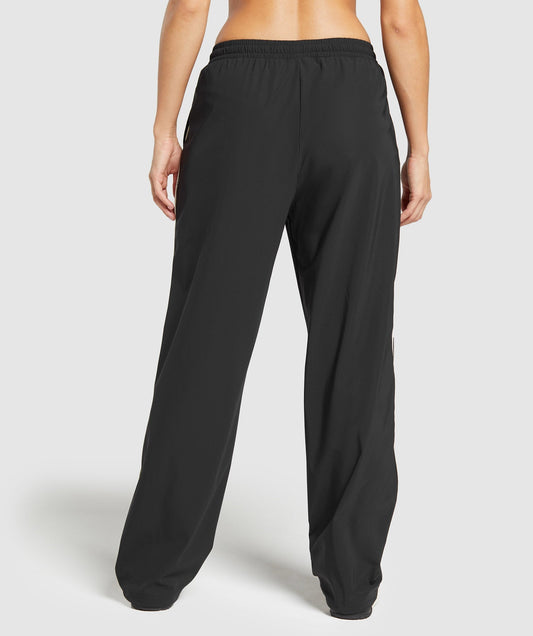 Women's Gymshark Stitch Feature Woven Pants Black — Gymshark | Authentic India