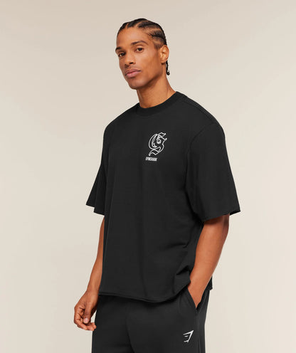 GYMSHARK Performance T-Shirt Black