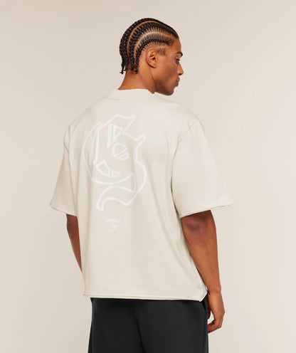 GYMSHARK Performance T-Shirt Tinted White