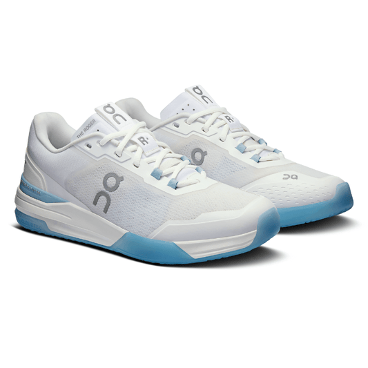 On Running The Roger Advantage Pro White Chambray — ON CLOUD | Authentic India