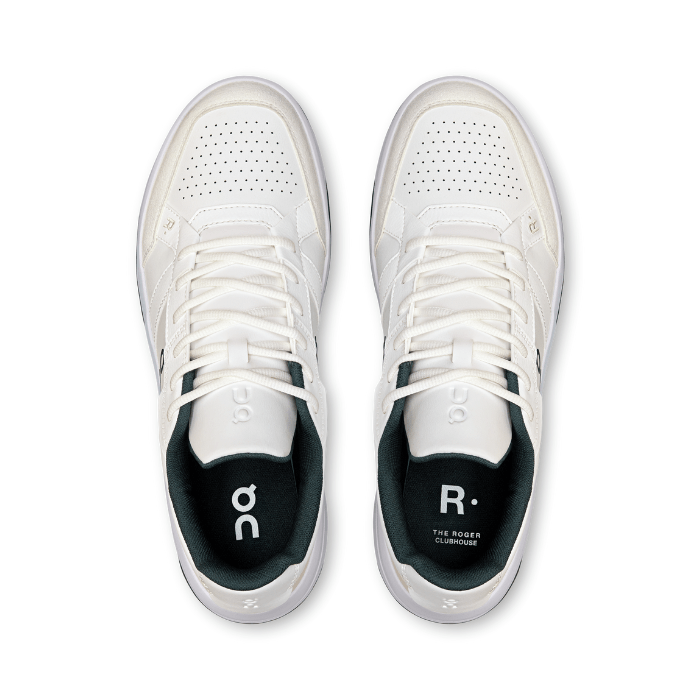 On Running The Roger Clubhouse White Evergreen — ON CLOUD | Authentic India