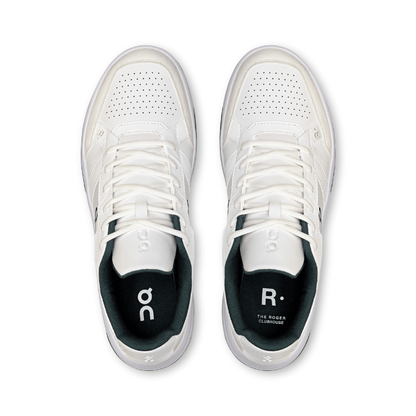 On Running The Roger Clubhouse White Evergreen — ON CLOUD | Authentic India
