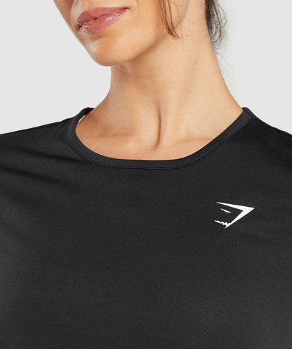 GYMSHARK Training T Shirt Black — Gymshark | Authentic India